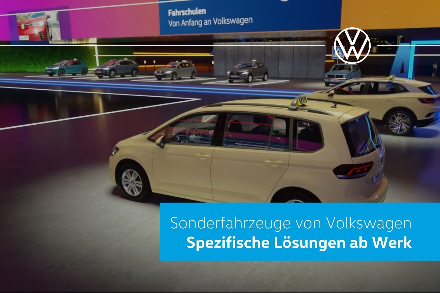 Sonderfahrzeuge von Volkswagen: Taxi, Fahrschulen, Rettungsfahrzeuge